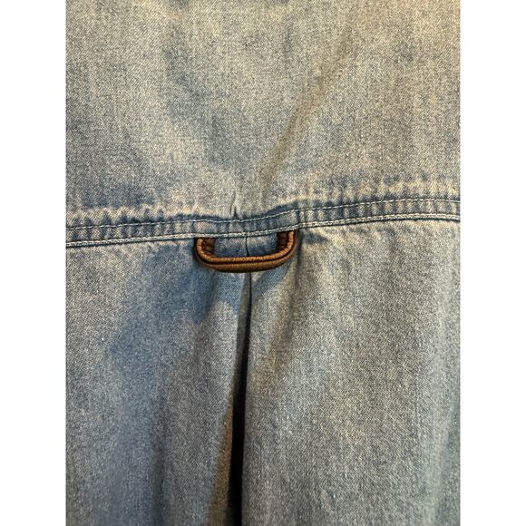 Vintage Marlboro Denim Button Down Size XL - Picture 5 of 5